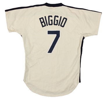 Craig Biggio 1992 Houston Astros Game Used Home Jersey (Astros COA)